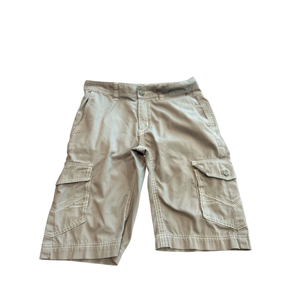 Buckle BKE 30x24 Light Gray Standard Fit‎ Cargo Shorts
